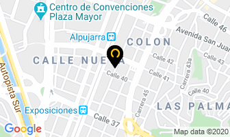 Mapa de Caja Abrasiva en Medellín
