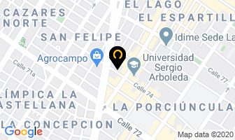 Mapa de Caja De Colores Ltda en Bogotá D.C