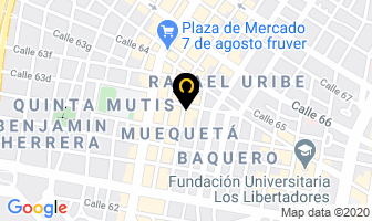 Mapa de Cajas Automaticas Cruz en Bogotá D.C