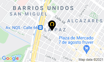 Mapa de Cajas Automáticas De Colombia en Bogotá D.C