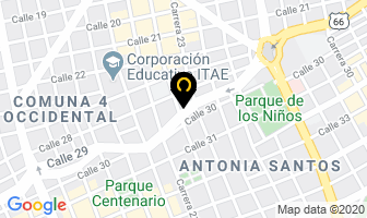 Mapa de Cajas Cúcuta en Bucaramanga
