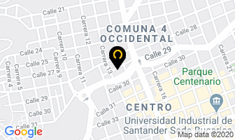 Mapa de Cajas De Carton Discajas en Bucaramanga