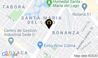 Mapa de Cajas De Carton El Poder S.a.s en Bogotá D.C