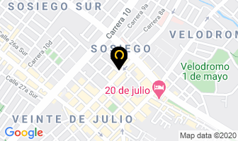 Mapa de Cajas Estuches A.r en Bogotá D.C