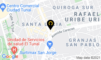 Mapa de Cajas Estuches &Empaques en Bogotá D.C