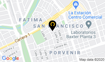 Mapa de Cajas Fuertes El Punto en Cali