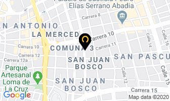 Mapa de Cajas Fuertes El Punto Clave Ltda. en Cali