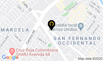 Mapa de Cajas Fuertes Golden Safe en Bogotá D.C