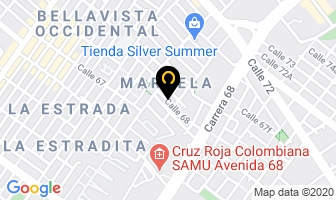Mapa de Cajas Fuertes Segutron en Bogotá D.C