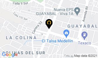 Mapa de Cajas Fuertes Sur Safe en Medellín