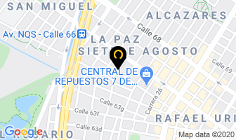 Mapa de Cajas J.a en Bogotá D.C