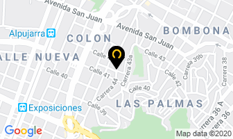 Mapa de Cajas Ya en Medellín
