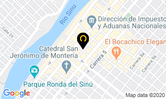 Mapa de Cajeros Automáticos Banco Bbva en Montería