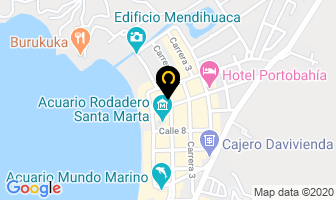 Mapa de Cajeros Automáticos Banco Bbva en Santa Marta