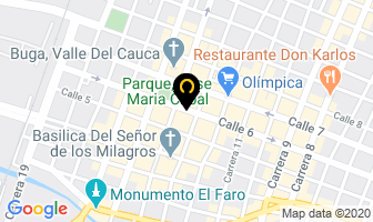 Mapa de Cajeros Automaticos Banco De Occidente en Guadalajara de Buga