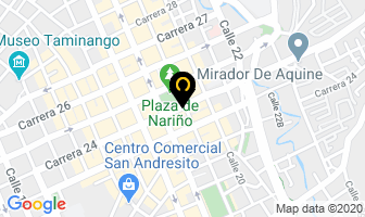 Mapa de Cajeros Automáticos Citibank en Pasto