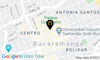 Mapa de Cala Moda en Bucaramanga