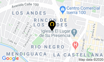 Mapa de Calaires en Bogotá D.C