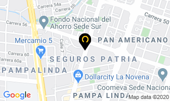 Mapa de Calaires Vehiconfort en Cali