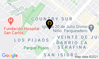Mapa de Calatrava Asociados en Bogotá D.C