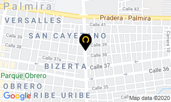 Mapa de Calcomanías Junior en Palmira