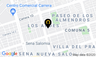 Mapa de Calderas Del Valle en Cali