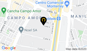 Mapa de Calderas Jct Sa. en Medellín