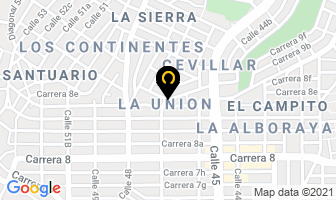 Mapa de Calderón Antonio en Barranquilla