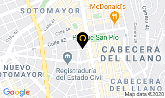 Mapa de Calderon Ortiz Irma en Bucaramanga