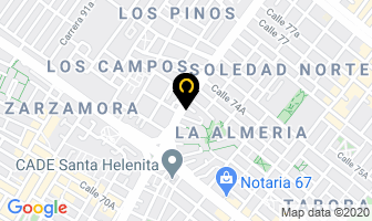 Mapa de Calentadores en Bogotá D.C
