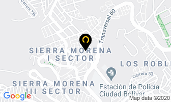 Mapa de Calentadores Prosolar en Bogotá D.C