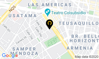 Mapa de Cales De La Sabana Ltda. en Bogotá D.C
