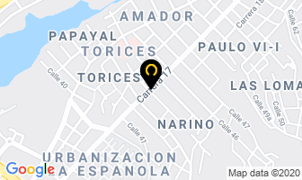 Mapa de Cali Brasas en Cartagena