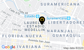 Mapa de Cali Express Medellin en Medellín