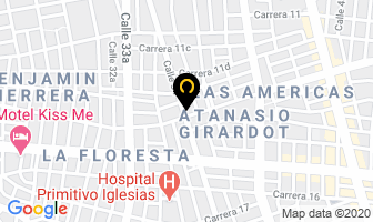 Mapa de Cali-recargas en Cali