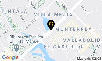 Mapa de Cali Repuestos en Bogotá D.C