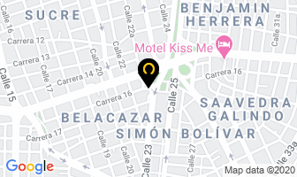 Mapa de Cali Resortes en Cali