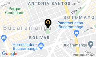 Mapa de Cali Sabroso en Bucaramanga
