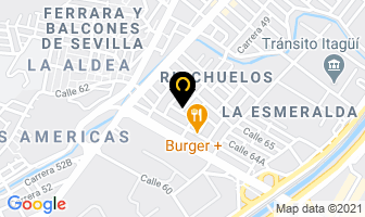 Mapa de Calidautos en Medellín