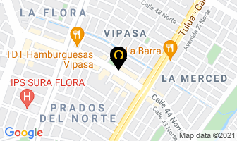 Mapa de Califrío en Cali