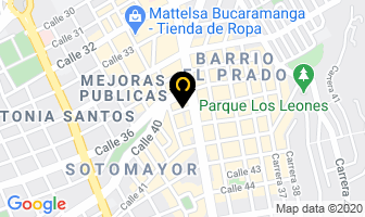 Mapa de Caligrafos en Bucaramanga
