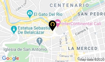 Mapa de Calima Renta Car en Cali