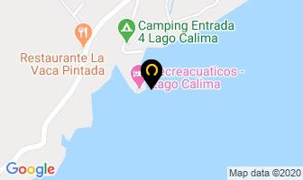 Mapa de Calima “ Windsurf” Club en Calima (Darien)