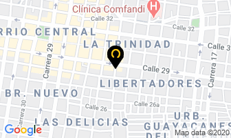 Mapa de Caliplásticos Ltda. en Palmira