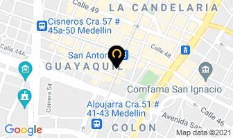 Mapa de Calipso en Medellín