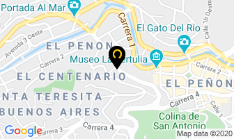 Mapa de Caliwood en Cali