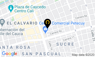 Mapa de Caliyesos en Cali