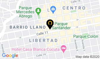 Mapa de Calza Mundo en Cúcuta