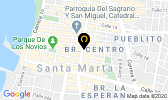 Mapa de Calzacosta Ltda. en Santa Marta