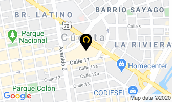 Mapa de Calzado Alejandra en Cúcuta
